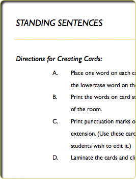 STANDINGSENTENCES